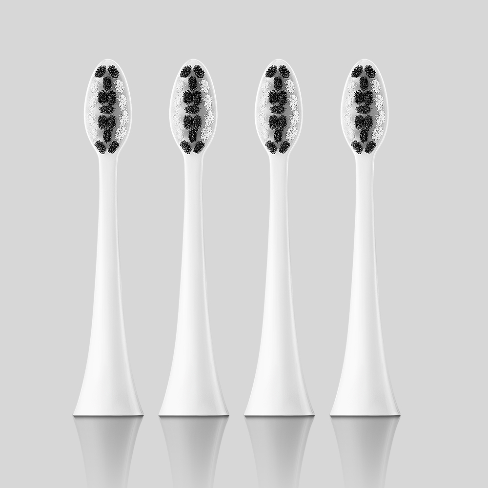 Đầu Bàn Chải Điện Lock&Lock, Electric Toothbrush Heads, 4Pcs - 2 Màu (Đen, Trắng) - ENR546, , large image number 3